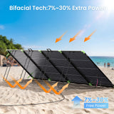 500W N-Type Foldable Solar Panel