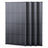 Callsun 4-pack of 215W rigid bifacial solar panels featuring N-Type cells against a clean white background.