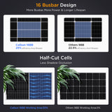 200W N-Type Bifacial Solar Panel – Silver Frame