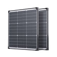 Callsun 50W N-Type Solar Panel 2-Pack and 16BB technology for compact RV and boat off-grid power.