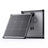 Callsun 50W n-type rigid solar panel showing front cells and back frame with junction box and cables.