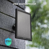 6W Solar Panel for For Ring Camera – Black Frame
