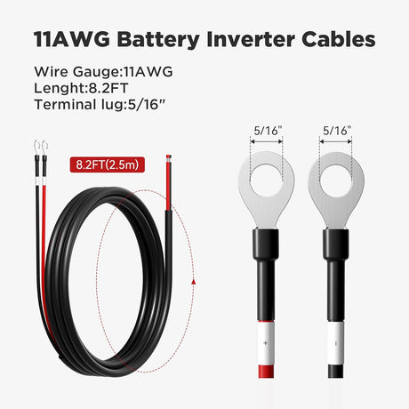 11AWG Controller-Battery Cable
