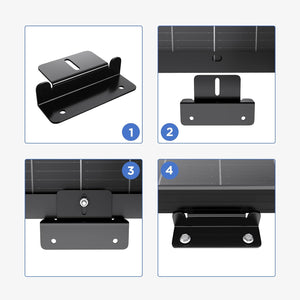 Solar Panel Mounting Z Brackets