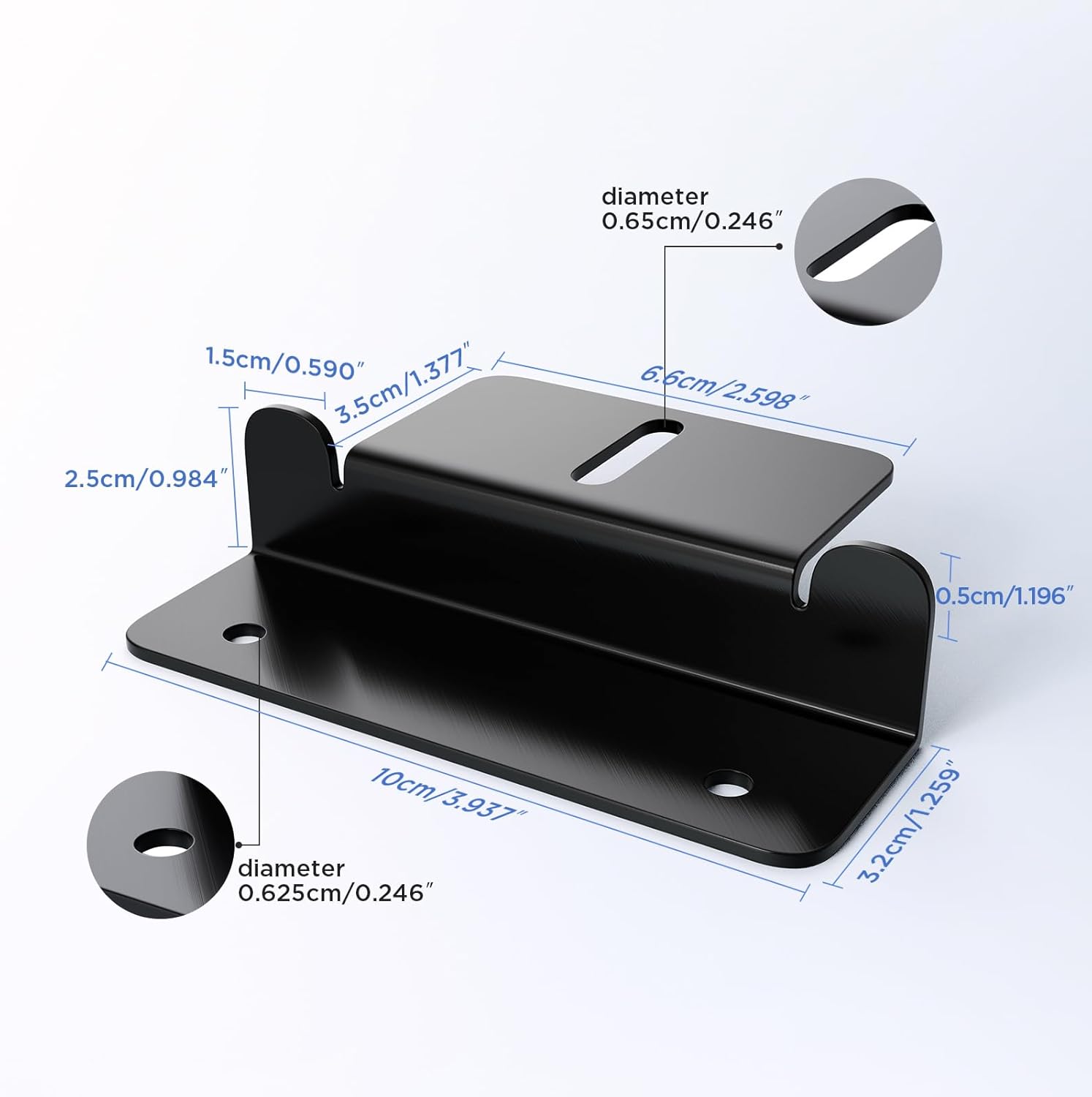 Mounting Z Brackets for Solar Panels 2 Set (4 Units Z Brackets)
