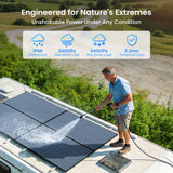 120W N-Type Bifacial Solar Panel