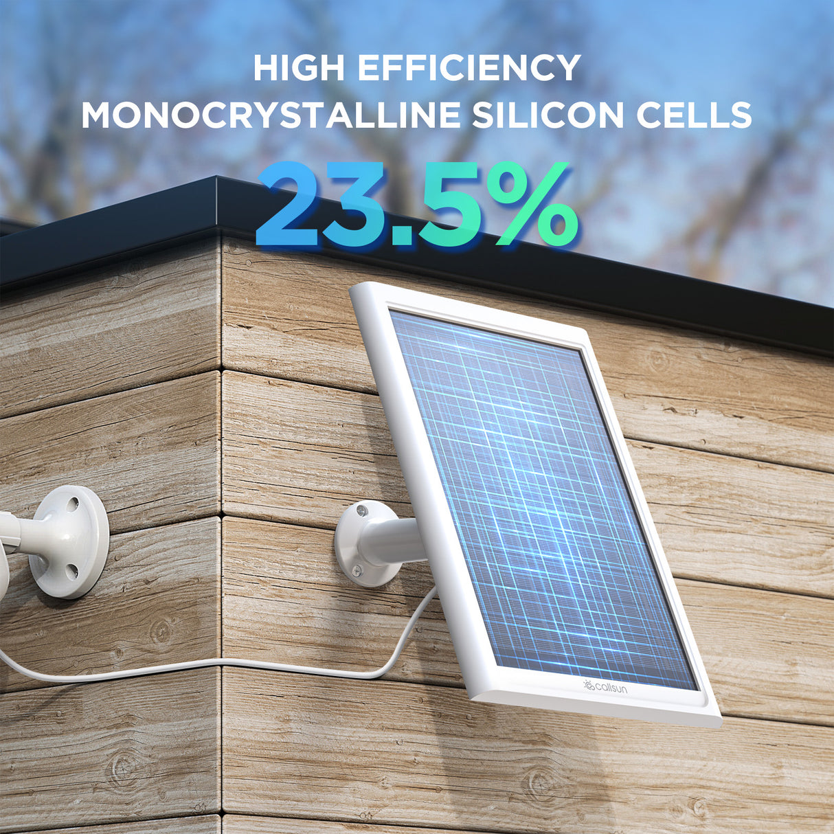 Callsun 6W ソーラーパネル充電器