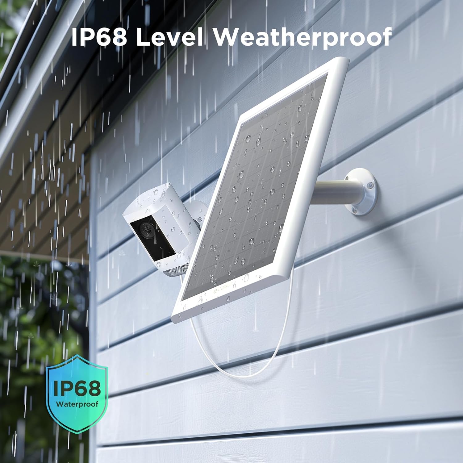 Solar Panel for Security Camera Stick Up Cam Battery/Solar (2nd & 3rd Gen)