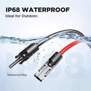 20FT 10AWG Solar Panel Extension Cable