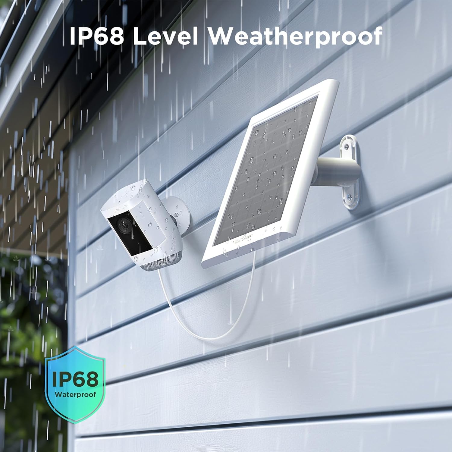 Solar Panel for Security Camera(2 Pack)