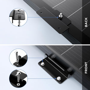 Solar Panel Mounting Z Brackets