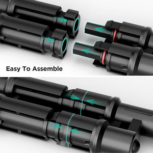 ソーラー分岐コネクタ 2対1ソーラーコネクタ(1ペア) 