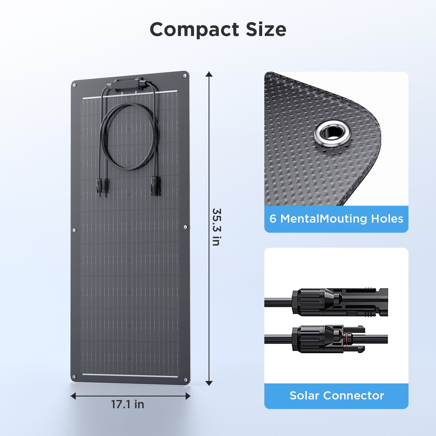 50W Flexible Solar Panel