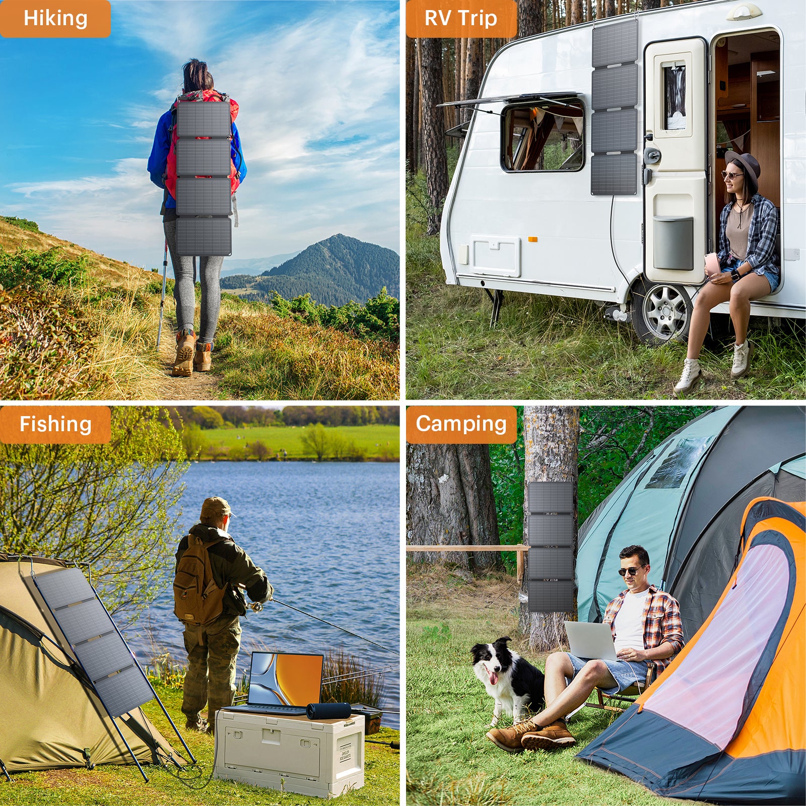 Callsun 40W/36W Lightweight Solar Panel