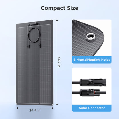 100W Flexible Solar Panel