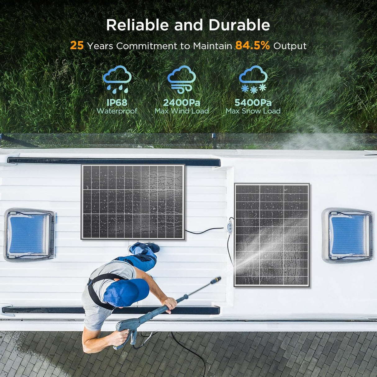 100W N-Type Solar Panel