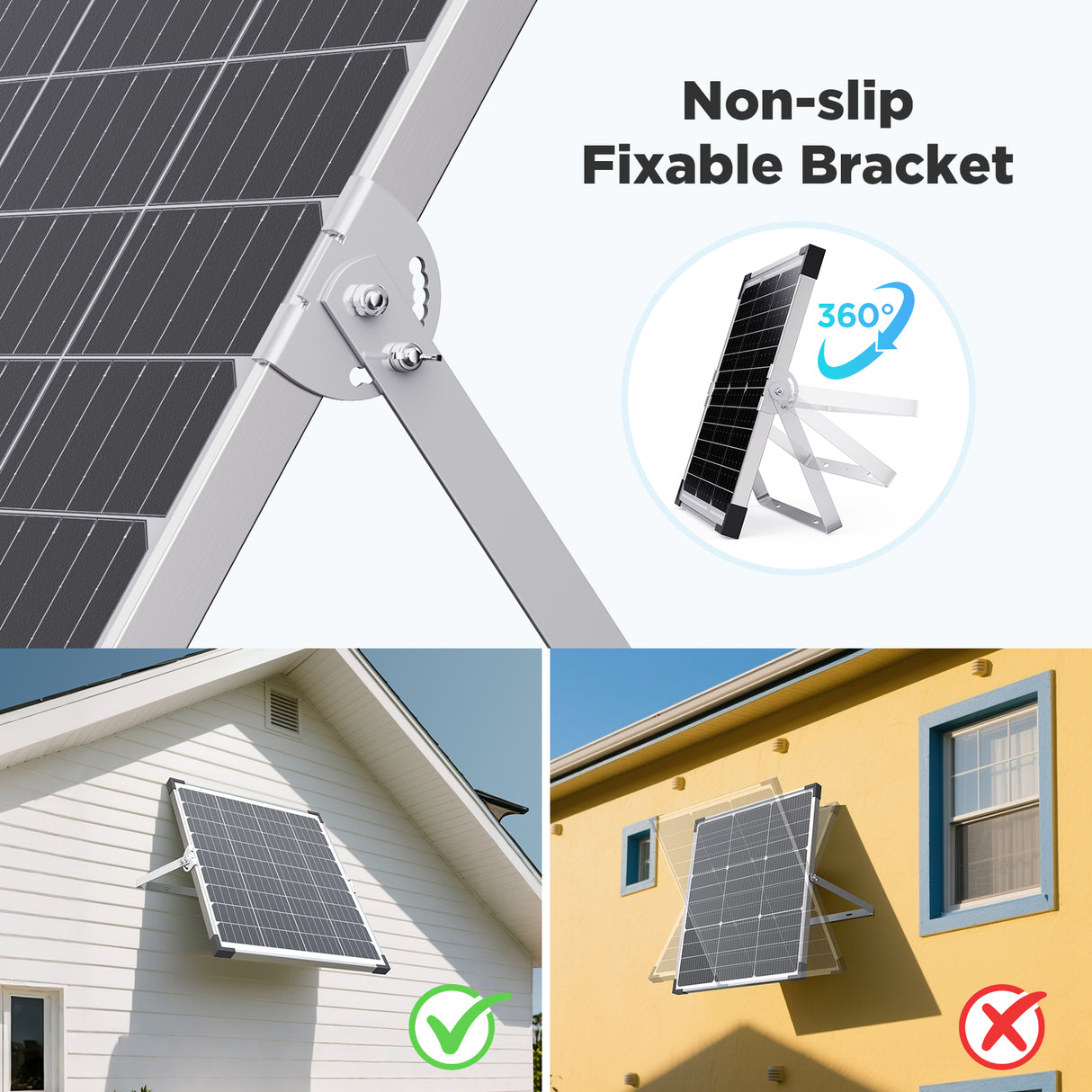 30W 12V Solar Battery Maintainer & Trickle Charger