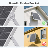 30W 12V Solar Battery Maintainer & Trickle Charger