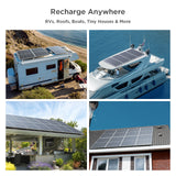 200W N-Type Bifacial Solar Panel – Silver Frame