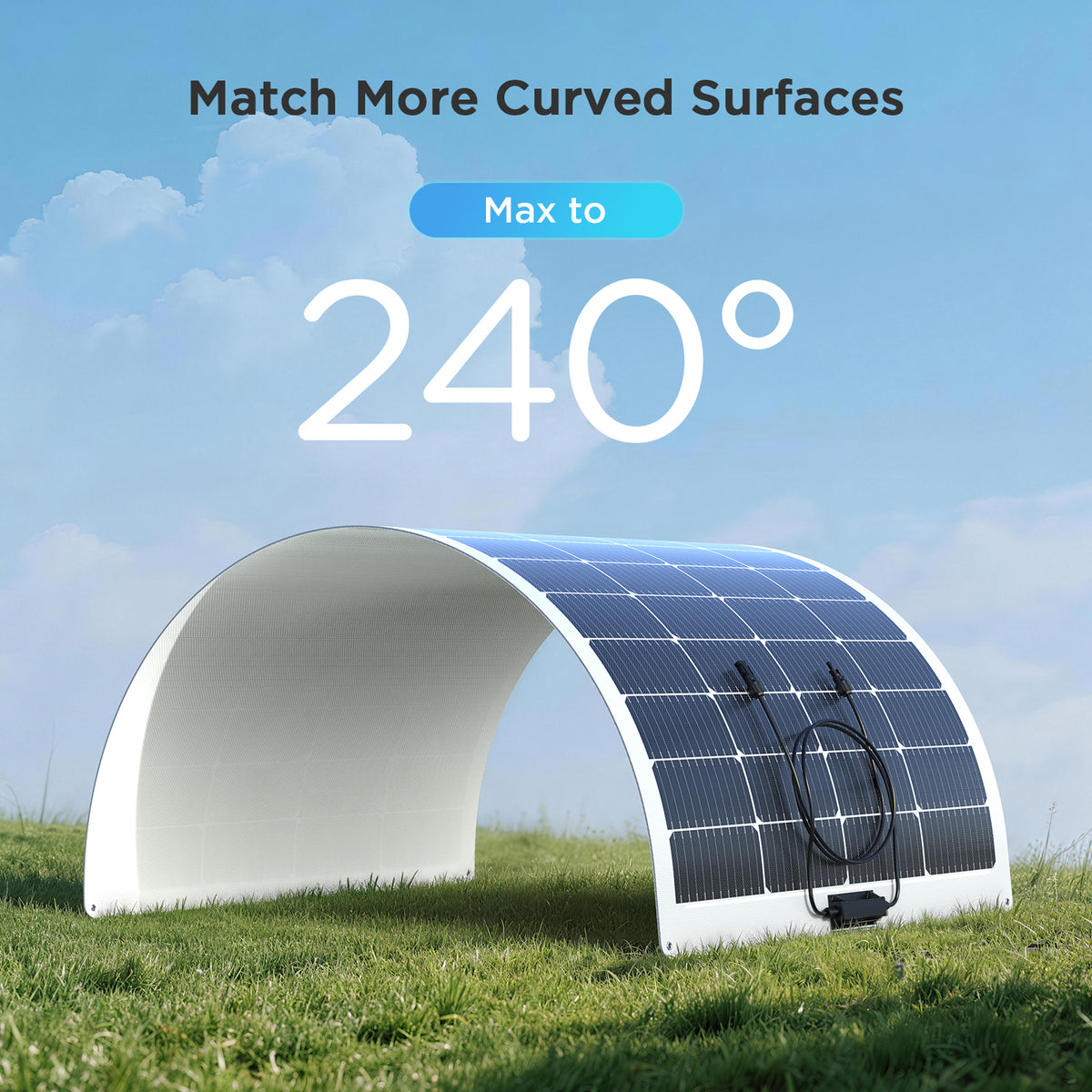 200W Flexible Solar Panel - Upgraded Version