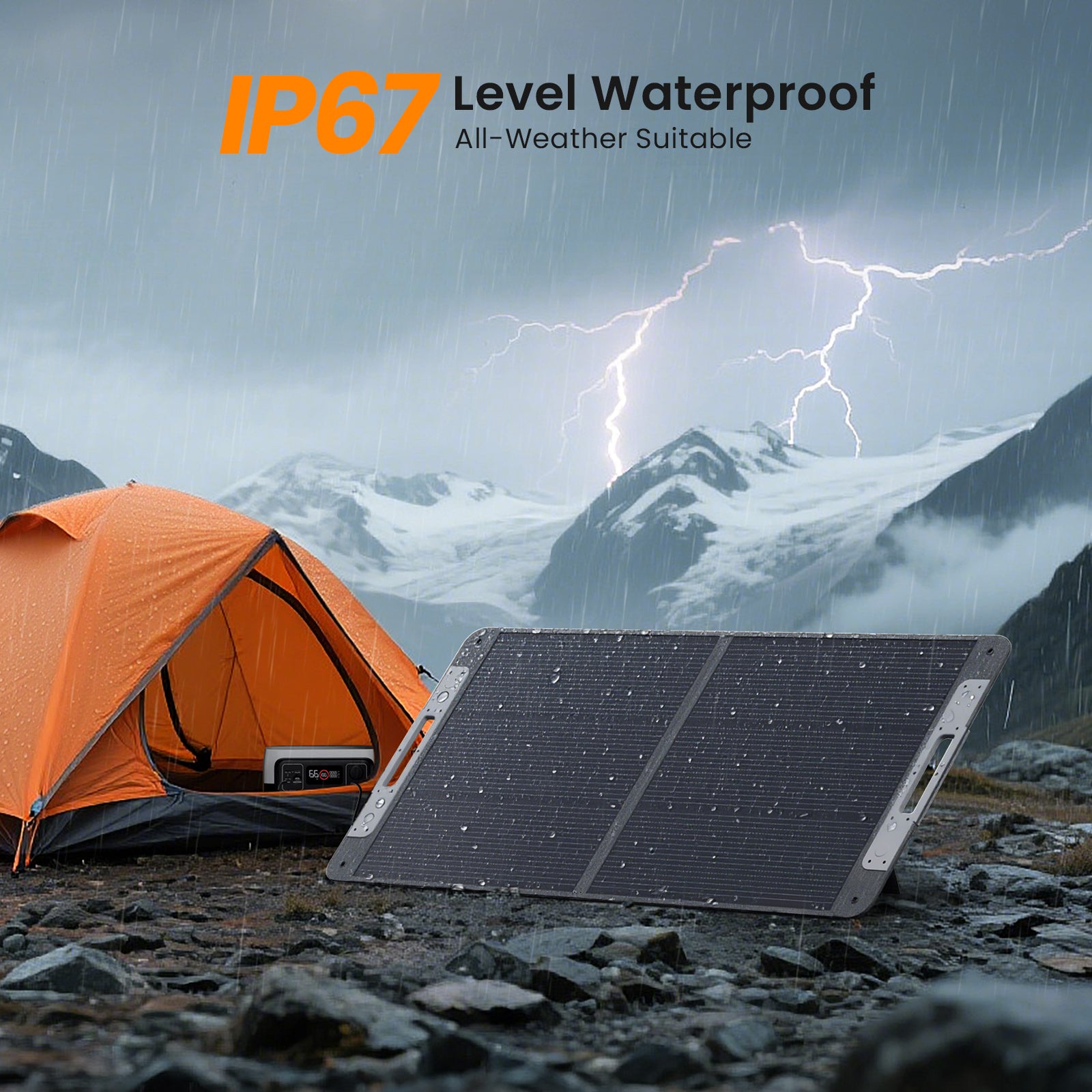 110 W 19.8 V Foldable Solar Panel