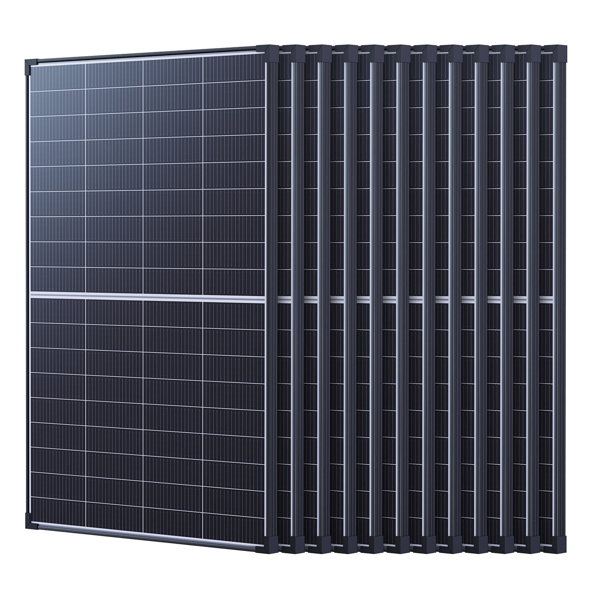 180W N-Type Anti-Shading Bifacial Solar Panel