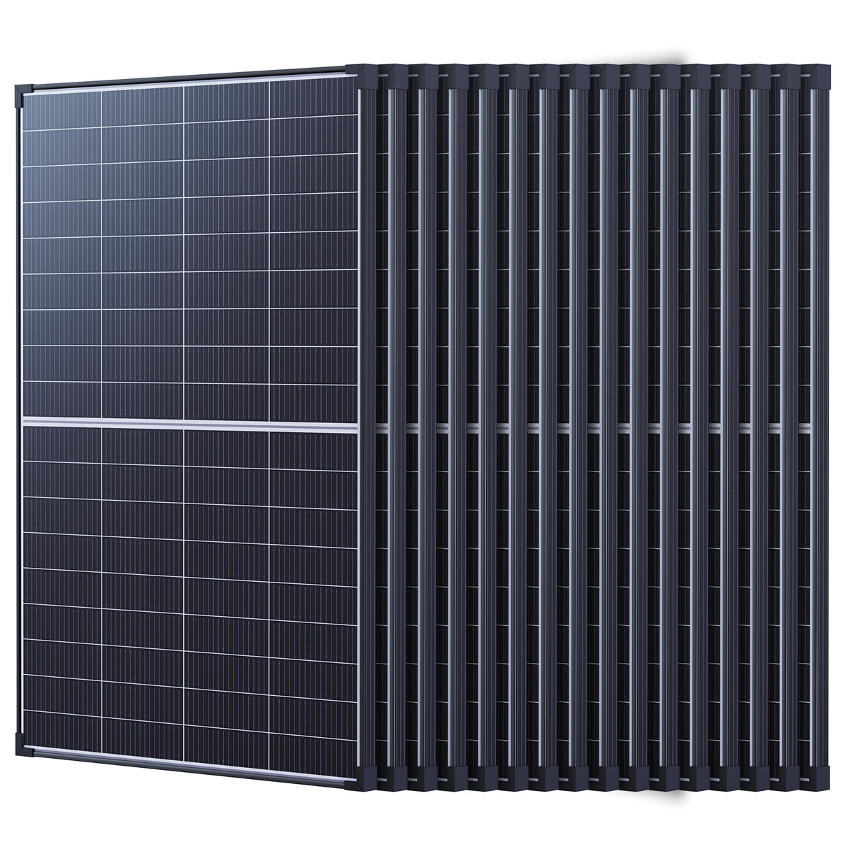 180W N-Type Anti-Shading Bifacial Solar Panel
