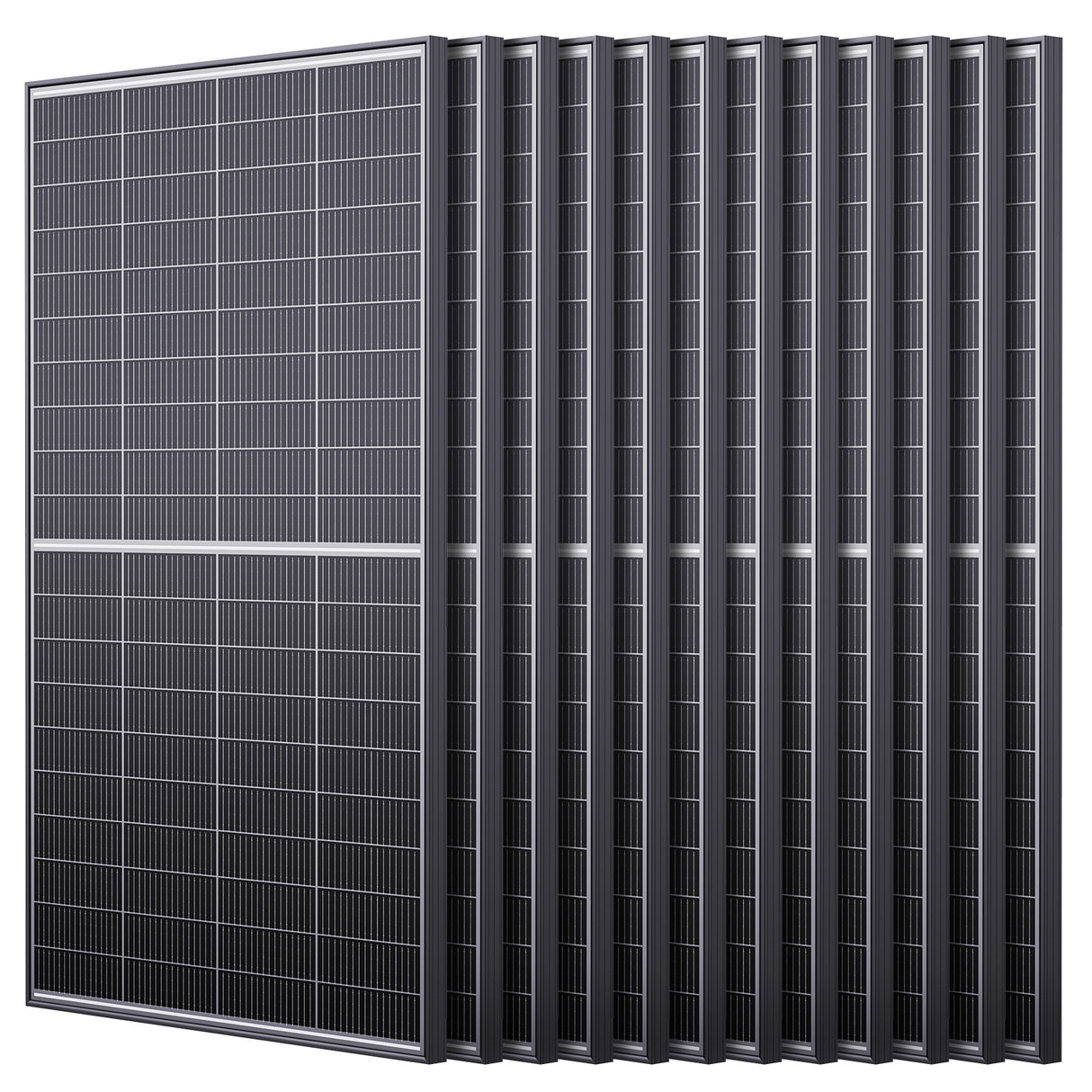 200W N-Type Anti-Shading Bifacial Solar Panel