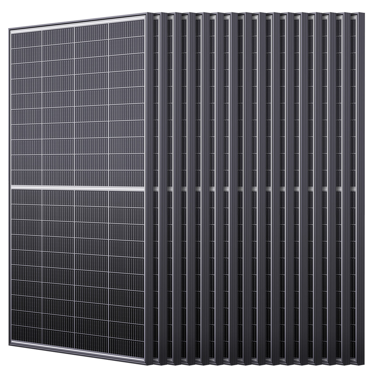200W N-Type Anti-Shading Bifacial Solar Panel