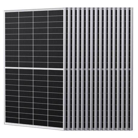 200W N-Type Bifacial Solar Panel – Silver Frame
