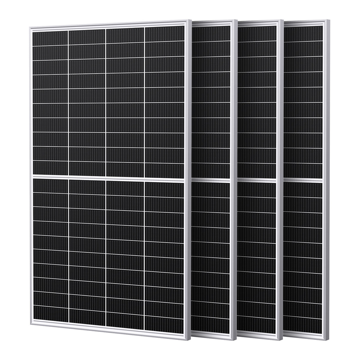 200W N-Type Anti-Shading Bifacial Solar Panel – Silver Frame