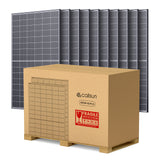 450W N-Type Bifacial Solar Panel - White Glass