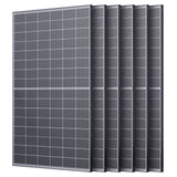 450W N-Type Bifacial Solar Panel - White Glass