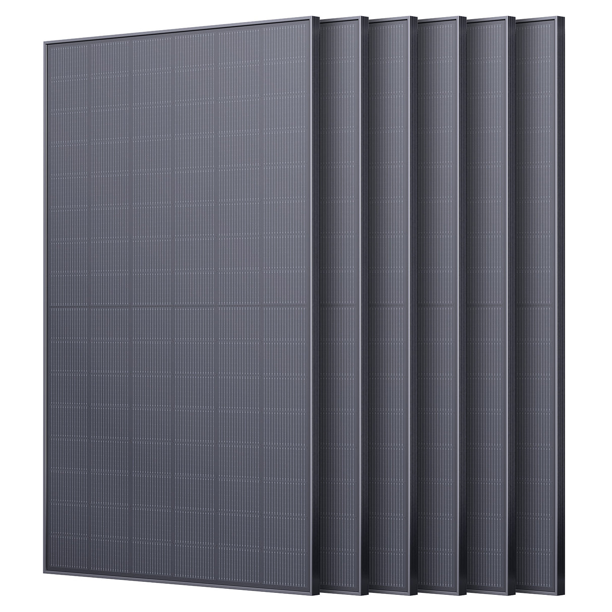 450W N-Type Bifacial Solar Panel - Black Glass