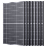 450W N-Type Bifacial Solar Panel - White Glass