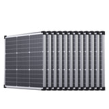 50W N-Type Solar Panel – Silver Frame