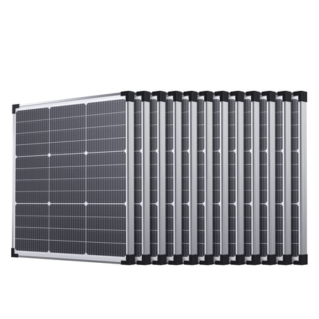 50W N-Type Solar Panel – Silver Frame