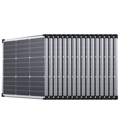 50W N-Type Solar Panel – Silver Frame