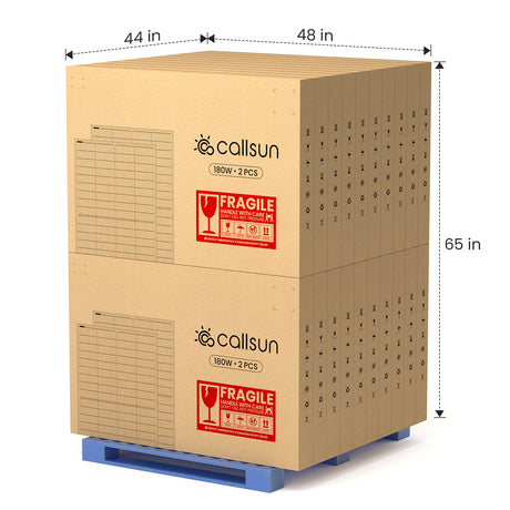 180W N-Type Anti-Shading Bifacial Solar Panel