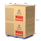 Wholesale solar panels on pallet - Callsun 200W n-type bifacial (1 pcs) shipping dimensions 39x53x65 in.