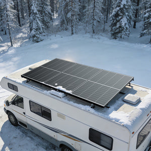 400W N型 16BB 両面ソーラーパネル 200ワット 2個